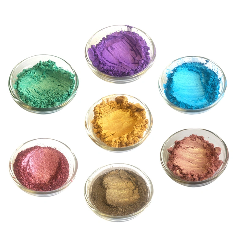 Cosmetic Grade Natural Mica Powder Pigment Non Toxic Pearl Color Dyes for Nail Art and Make-up