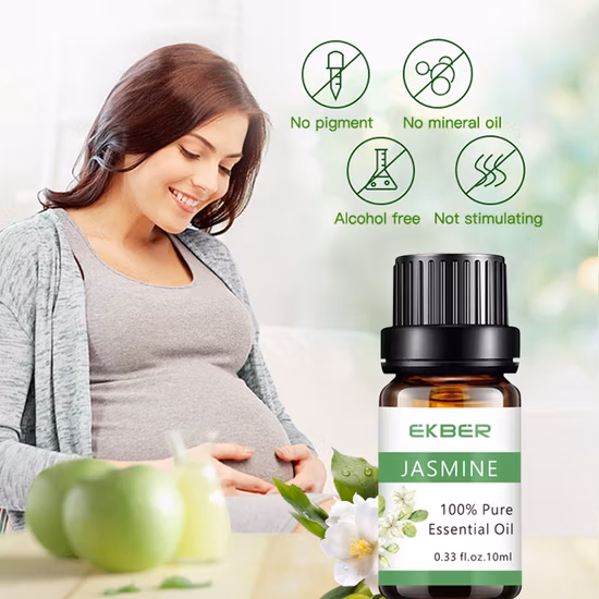 Wholesale 100% Pure Hair Face Body Massage Stretch Marks Remove Aromatherapy Dispenser Jasmine Essential Oil Fragrance